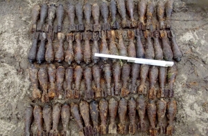 Полиция нашла у мужчины патроны и снаряды времен войны