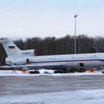 Останки погибших в авиакатастрофе  Ту-154  доставляют в Москву