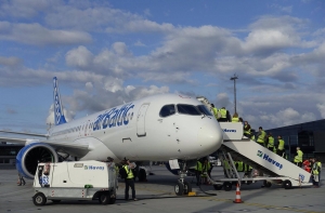 Компания «airBaltic» получила второй самолет «Bombardier» CS300