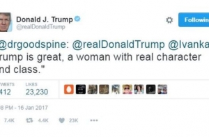 Трамп в Twitter принял женщину из Брайтона за дочь Иванку