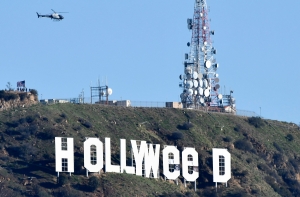 Теперь «святая марихуана»: в Лос-Анджелесе изменили надпись Hollywood
