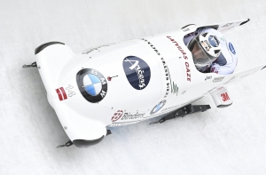 Перенесенный ЧМ по бобслею: латвийские спортсмены занимают пятое и шестое места