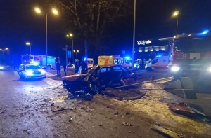 В Риге произошло тяжелое ДТП; пострадало пять человек