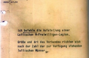 10 февраля в истории Латвии: приказ фюрера
