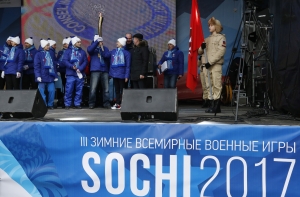 В Сочи стартовали третьи зимние Всемирные военные Игры