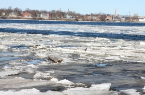 ЧП на Даугаве: с отколовшейся льдины спасли мужчину