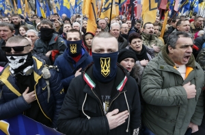 Многотысячный митинг у Верховной Рады: националисты протестуют против власти