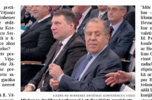 Совпадение? Вейониса уличили в контакте с Лавровым