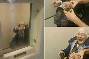99-летняя голландка попросила полицию исполнить ее мечту оказаться в тюрьме