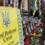 В Киеве неизвестные разгромили выставку о последствиях майдана