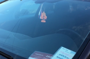 В машине сотрудника МВД Латвии вывешен флажок России: полиция начала проверку