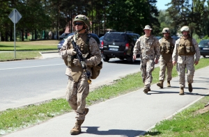 В этом году в Латвии пройдет не менее четырех крупных военных учений