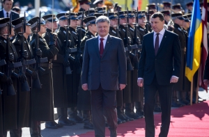 Порошенко назвал Латвию эффективным адвокатом Украины в ЕС