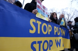 У посольства России в Риге пройдет акция «Stop Putin’s war in Ukraine»