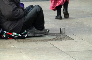 Полиция нашла в центре Риги малолетнего попрошайку