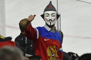 Latvijas Avīze: на ЧМ по хоккею звучит информация на русском языке