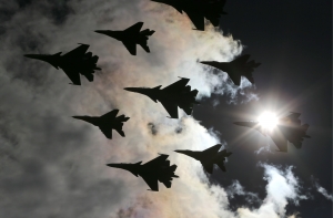 Над Балтикой - крупнейшая в этом году активность военных самолетов России