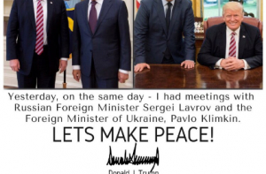 Давайте заключим мир: Трамп обратился к России и Украине через соцсети