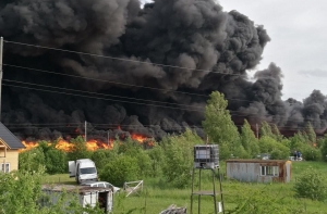 АНОНС: Baltkom-online о масштабном пожаре в Юрмале