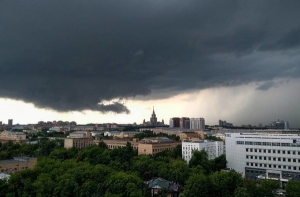 На Москву обрушился сильнейший за 60 лет шторм