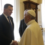 Вейонис поблагодарил Ватикан за поддержку независимости Латвии