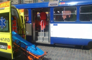 В рижском трамвае умерла женщина