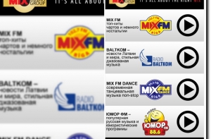Приложение MIX MEDIA RADIO: от Латвии до Китая (ДОПОЛНЕНО)