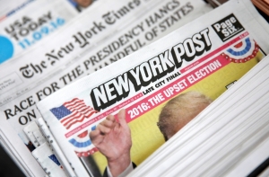 New York Post посвятил Трампу статью из трех слов