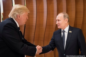 Во время встречи Путин и Трамп обсудили будущее России и США