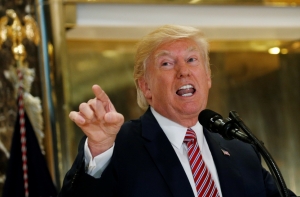 В США выпустили сборник твитов Трампа с карикатурами