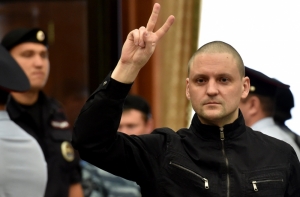 Лидер протестного движения в России Сергей Удальцов вышел на свободу