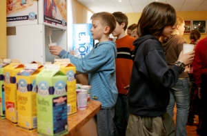 Школьники выпили и съели 30 000 тонн бесплатных молочных продуктов
