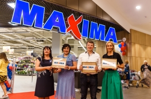 В т/ц Domina Shopping открылся гипермаркет MAXIMA
