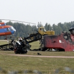 В России во время авиашоу на глазах у зрителей разбился самолет