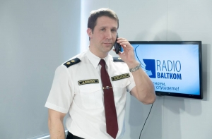 На радио Baltkom – глава управления безопасности движения Нормунд Крапсис
