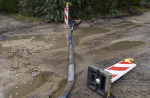 Из-за ремонта водопровода ограничат движение на Бривибас