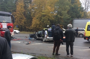 ДТП на улице Маскавас: несколько человек пострадали