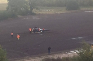 Эксперт: потерпевший крушение вертолет зацепился за электропровода