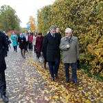 Аугулис открыл обновленную дорогу к Рундальскому дворцу