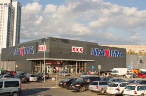 В Maxima появились новые кассы самообслуживания