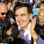 Саакашвили попросил политического убежища