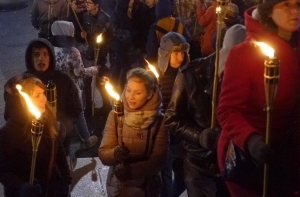 Нацблок проведет факельное шествие в честь основателей Латвии