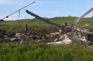 Боевики ИГИЛ показали на видео уничтожение российского вертолета в Сирии