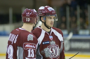 Игрок рижского «Динамо» признан лучшим защитником недели в КХЛ