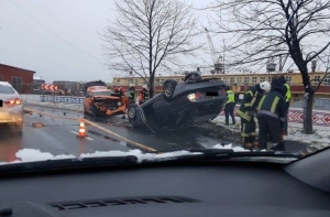 В Вецмилгрависе произошла тяжелая авария