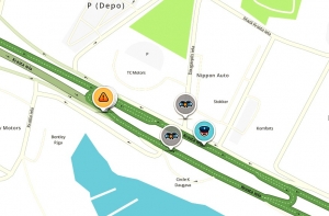 В двух ДТП на Краста столкнулись девять машин