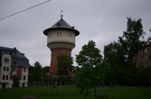 Агенскалнскую водонапорную башню выставят на аукцион
