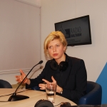 АНОНС: на радио Baltkom - министр здравоохранения Анда Чакша