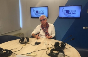 На радио Baltkom - исполнительный директор Национального театра Ояр Рубенис