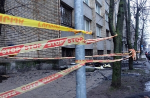 При пожаре в здании Госполиции ни одно уголовное дело не пострадало